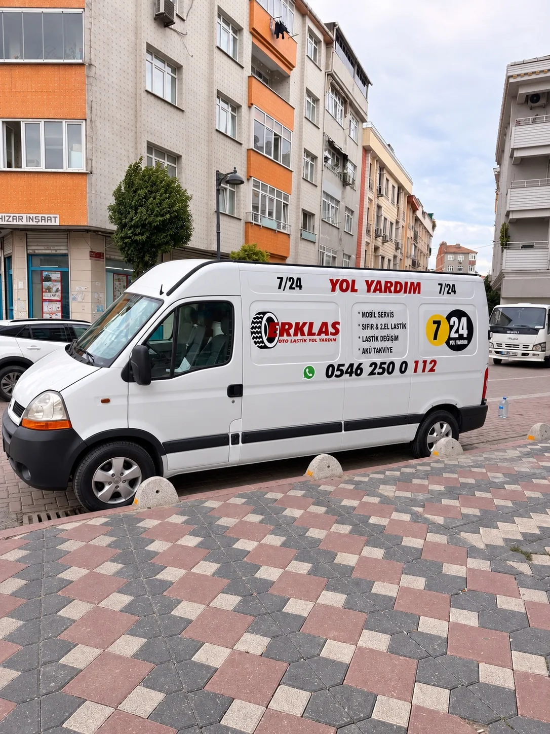 ERK mobil lastik hizmet aracı
